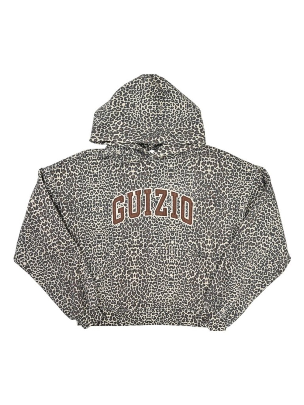 Guizio Pullover Hoodie in Leopard